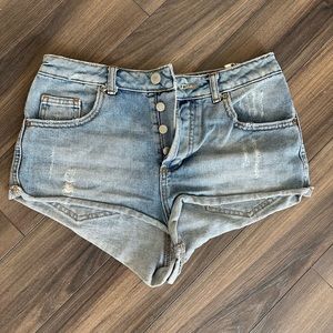 Top shop mini shorts